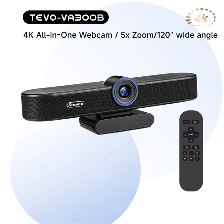 4x Zoom EPTZ webkamera USB2.0 videoutgang for videokonferanser