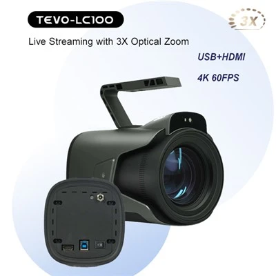 4K Live Streaming PTZ-kamera via USB og HDMI Wide FOV PTZ Live Streaming-kamera