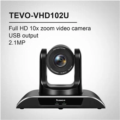 10X Zoom USB2.0 videokonferansekamera Full HD-webkamera for videokonferansemøte